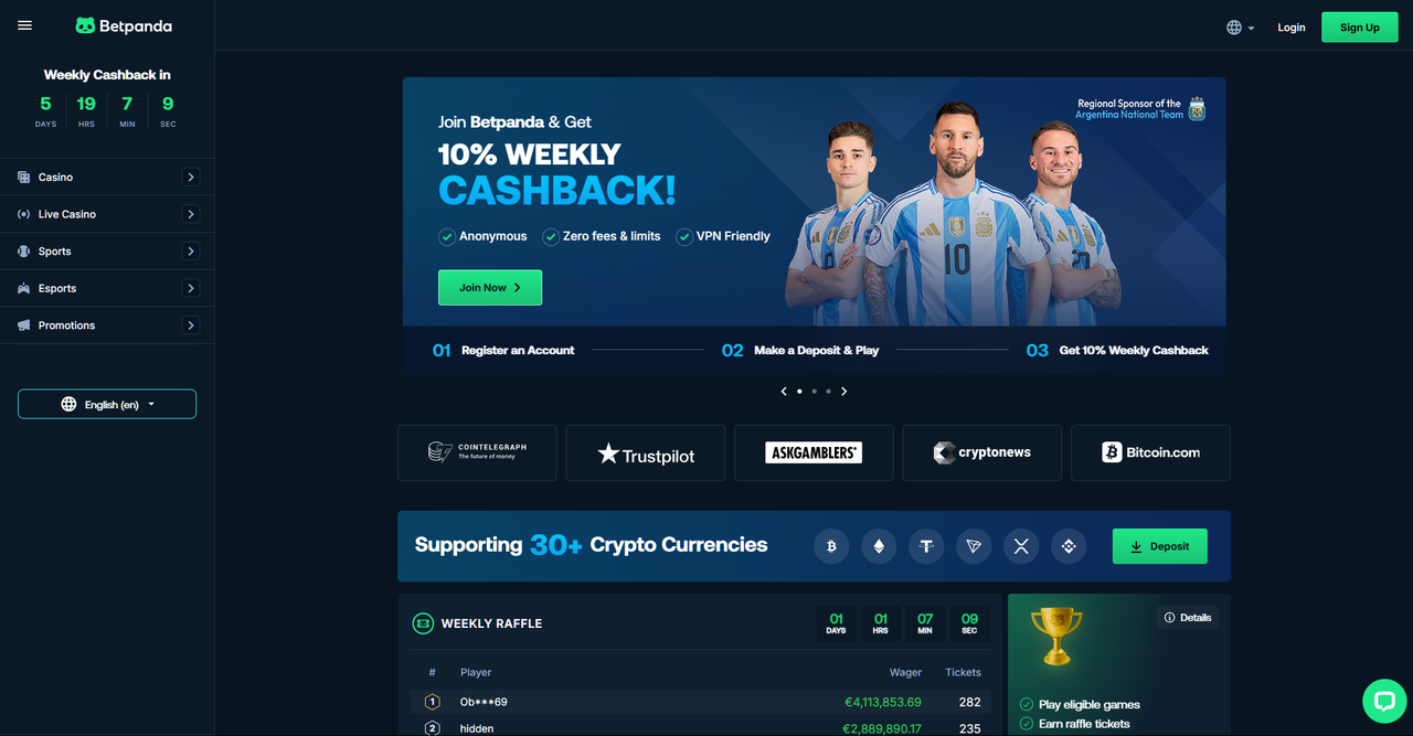 Betpanda Casino - Casino Crypto Exclusif 2026 Casino